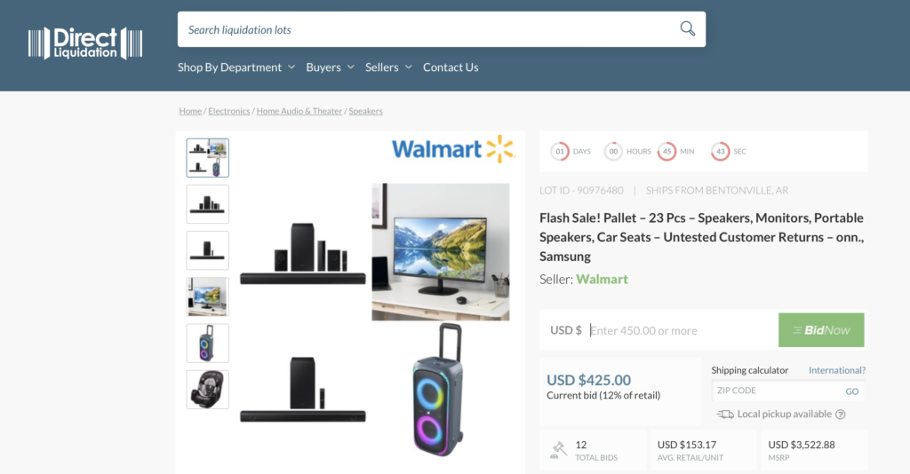 best wholesale liquidation websites 2023